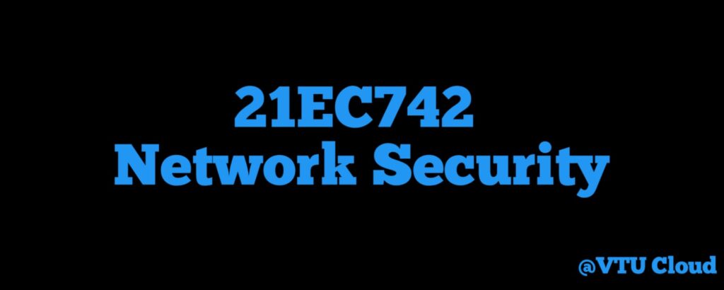 21EC742 Network Security